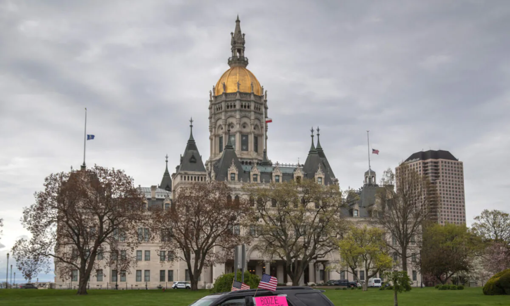 Das Connecticut State Capitol in Hartford, Connor, am 4. Mai 2020. (John Moore/Getty Images)